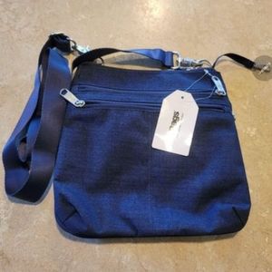 eBags Villa Crossbody 2.0 w/ RFID Security & Expandable Bottom - NEW WITH TAGS!